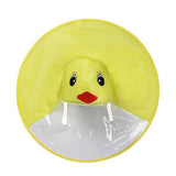 Cute Yellow Duck UFO Raincoat