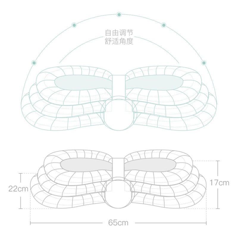 Adjustable Feeding and Nursing Pillow