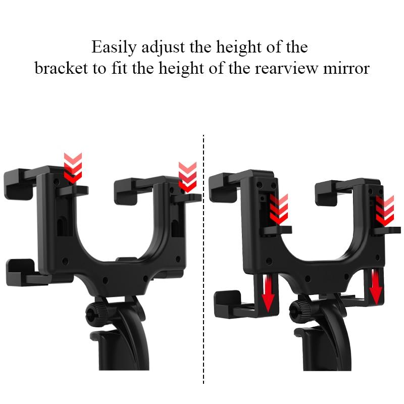 Car Rearview Mirror Phone Holder