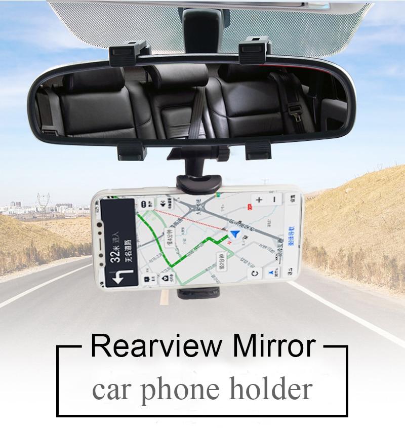 Car Rearview Mirror Phone Holder